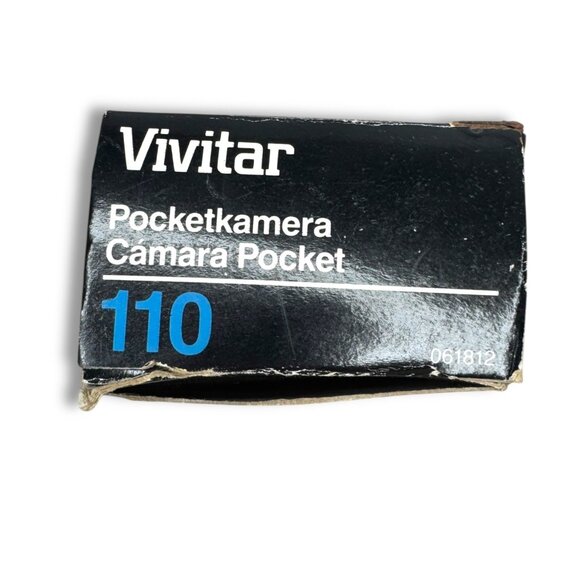 Vivitar Point ’N Shoot 110 Film Camera Box Manuals & Wrist Strap Vintage - Picture 13 of 13